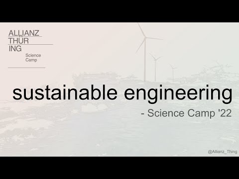 sustainable engineering. Science Camp &#039;22